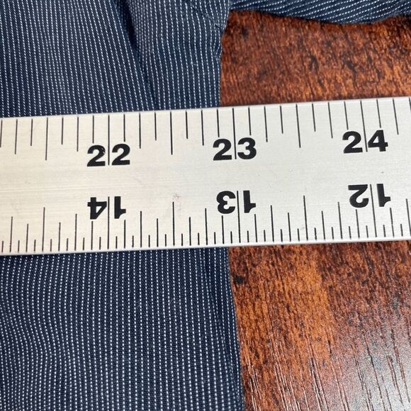 Coastal Mens Pearl Snap Shirt Size XL Blue Grey‎ Long Sleeve Pearl Snap - Picture 5 of 5